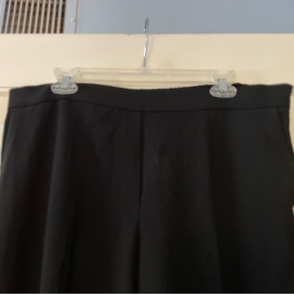 Aritzia Babaton Conan Cropped Pant Black Crepe Trousers Mid Rise Slim Fit 16 NWT - Picture 7 of 15